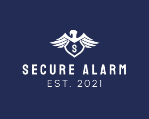 Security Surveillance Bird logo design