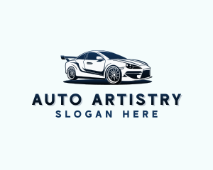 Auto Racing Car logo