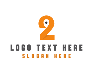 Orange Pin Number 2 logo