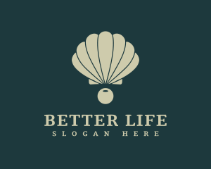 Clam Shell Pearl logo design