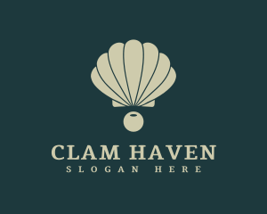 Clam Shell Pearl logo design