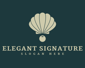 Clam Shell Pearl logo design