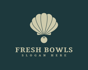 Clam Shell Pearl logo design