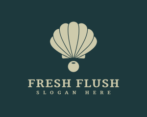 Clam Shell Pearl logo design