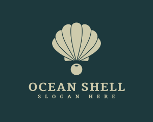 Clam Shell Pearl logo design