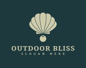 Clam Shell Pearl logo design