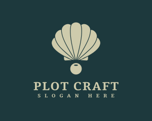 Clam Shell Pearl logo design