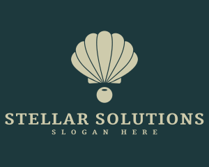 Clam Shell Pearl logo design