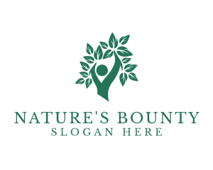 Nature Leaf Wellness  logo design