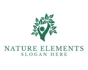 Nature Leaf Wellness  logo design