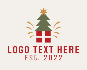 Christmas Tree Present logo