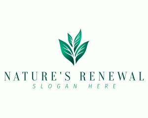 Natural Eco Leaf logo