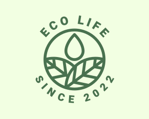 Eco Leaf Extract logo design