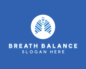 Medical Pulmonary Lungs logo design