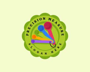 Culinary Measuring Spoon logo design