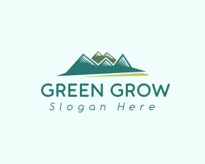 Green Mountain Scenery logo design