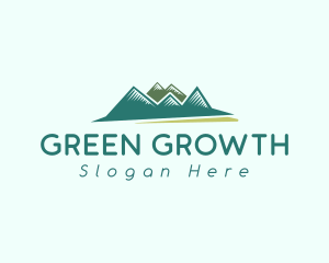 Green Mountain Scenery logo design