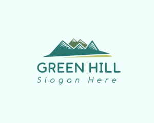 Green Mountain Scenery logo design