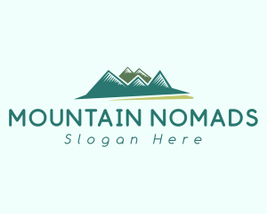 Green Mountain Scenery logo design