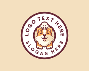 Chef Dog Pet logo