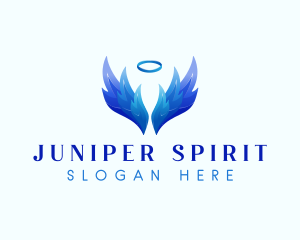 Guardian Angel Wings logo design