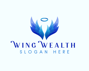 Guardian Angel Wings logo design