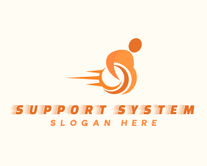 Disabled Paralympic Support logo design