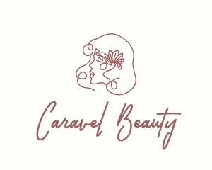 Woman Beauty Spa logo design