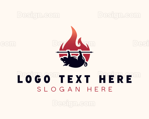 Flame Roasted Pork Logo