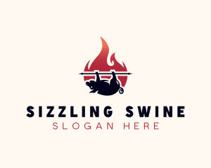 Flame Roasted Pork logo