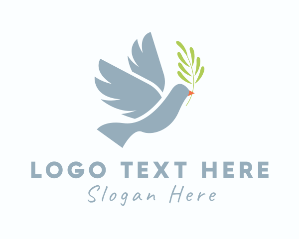 Olive Leaf logo example 3