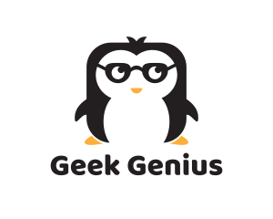 Nerd Geek Penguin logo