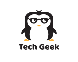Nerd Geek Penguin logo