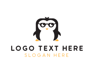 Nerd Geek Penguin logo