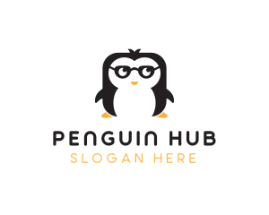 Nerd Geek Penguin logo