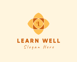 Mandala Flower Wellness Spa logo design