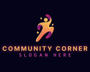 People Community Leader logo design