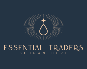 Premium Essential Oil logo design