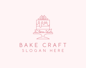 Dessert Cake Bakeshop logo design