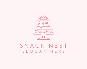 Dessert Cake Bakeshop logo design