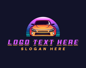 Car Racing Automobile logo