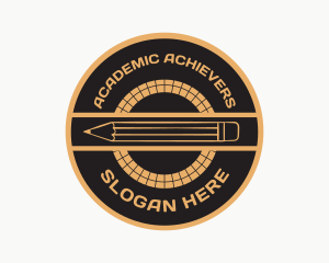 Academic Pencil Education logo design
