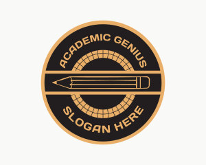 Academic Pencil Education logo design