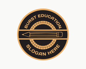 Academic Pencil Education logo design