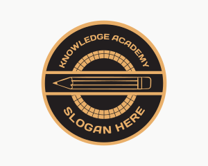 Academic Pencil Education logo design