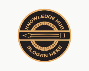 Academic Pencil Education logo design