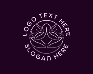 Yoga Leaf Meditation logo