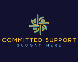 Foundation Charity Support logo design