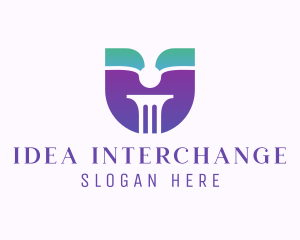 Information Letter I logo design