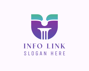 Information Letter I logo design